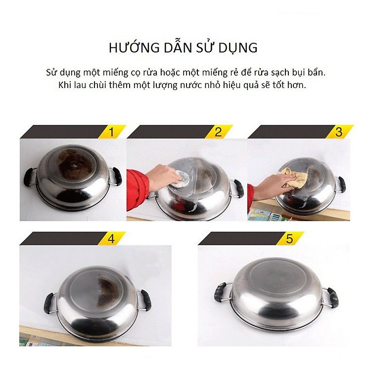 Kem Tẩy Rửa Đa Năng Nhà Bếp Vệ Sinh Nhà Cửa Oven Cookware Cleaner 500g