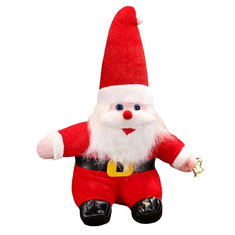 Gấu Bông Hình Ông Già Noel Đội Mũ 30cm