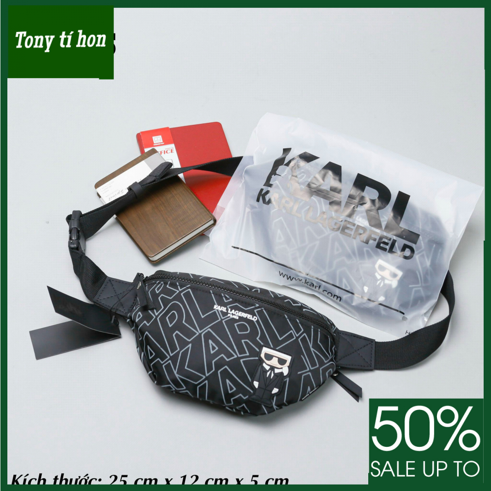 Tony tí hon - Túi bao tử / túi đeo chéo Ka.rl Belt bag thời trang nam nữ cao cấp