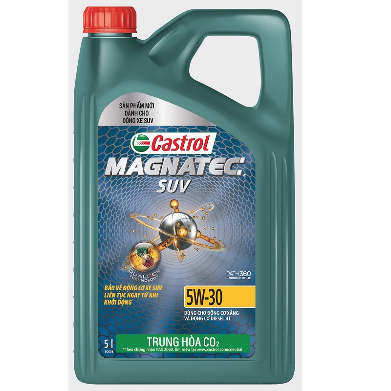 Dầu Động Cơ Tổng Hợp CASTROL Magnatec Suv 5W-30 5L Chuyên Cho Dòng Xe Suv Xe Bán Tải Hibucenter