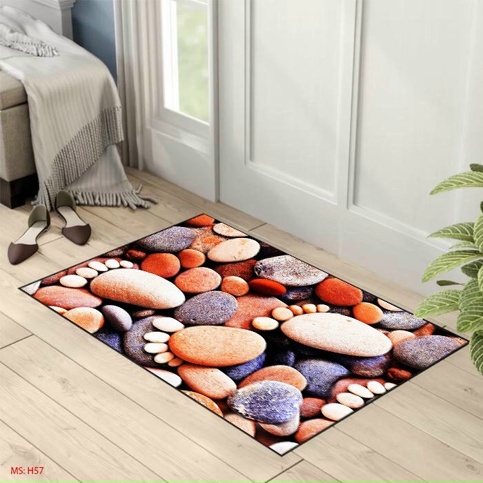 Thảm chùi chân 40x60cm màu ngẫu nhiên