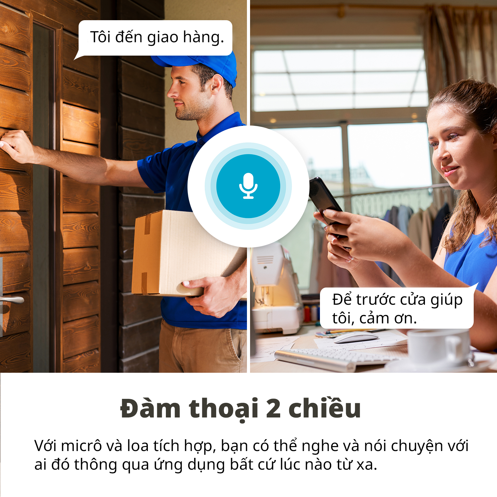 (Giao hoả tốc 2h) Camera Wifi IPC360 Home Minion, chất lượng video 1080p (FHD), xoay 360 độ (Hàng chính hãng)