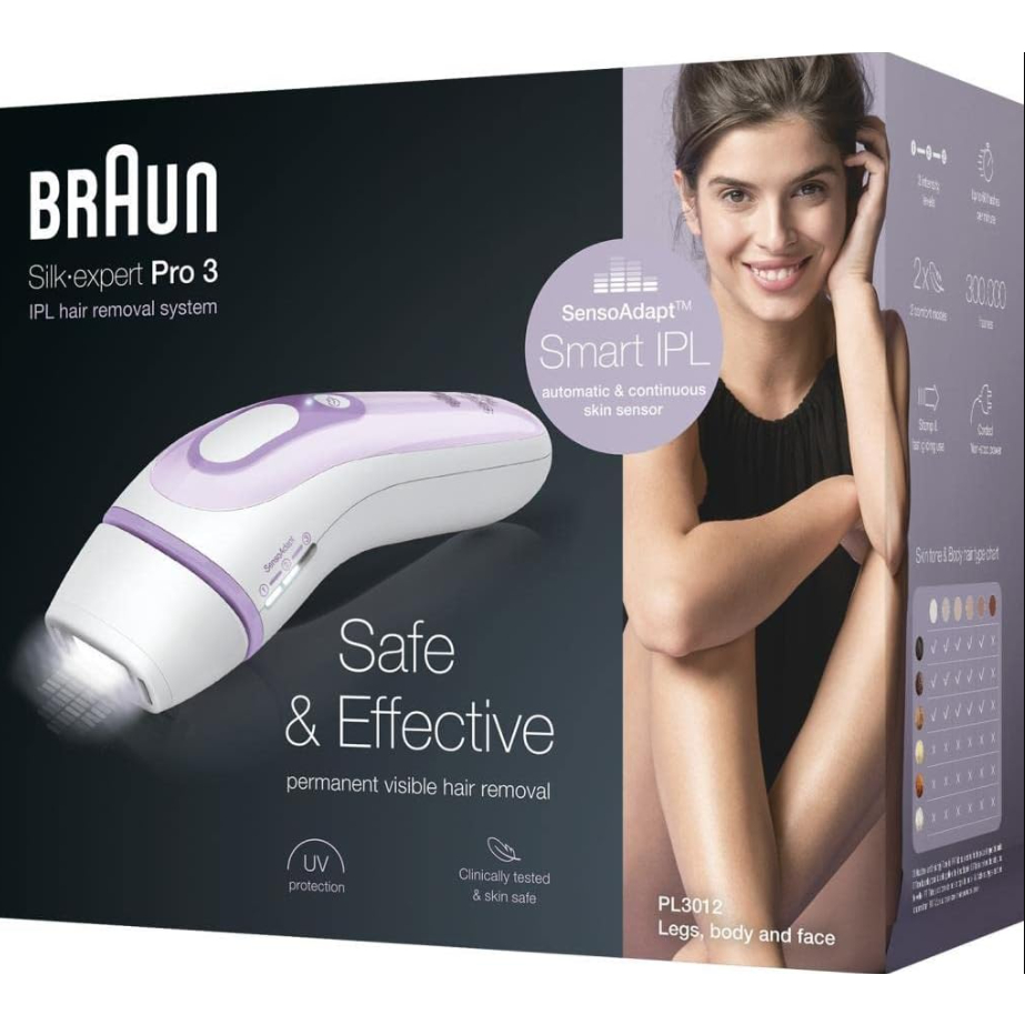 Máy Triệt Lông Braun Silk-Expert Pro 3, PL3012