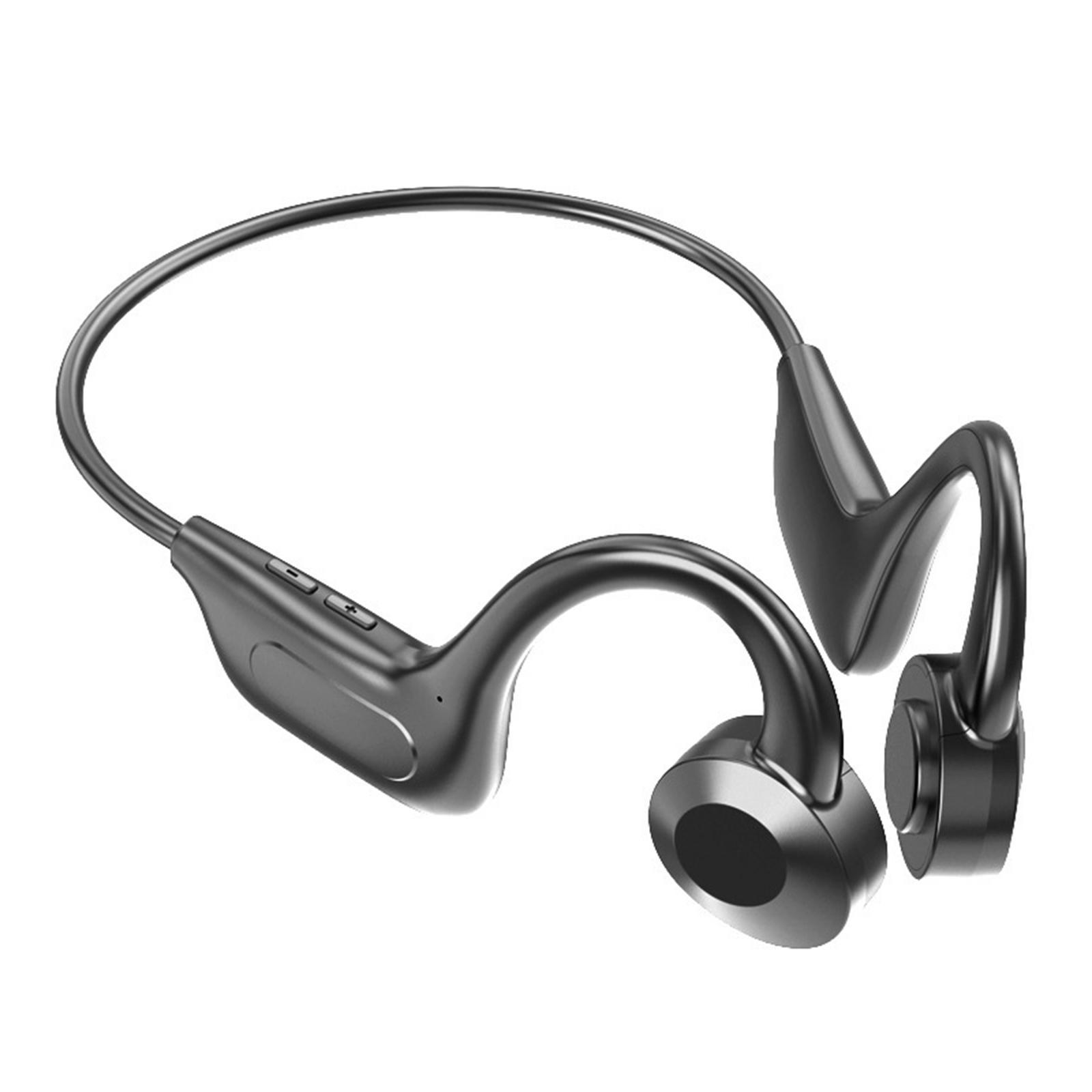 3X Open Ear Bone Conduction Headphone Wireless Headset Flexible for Sports