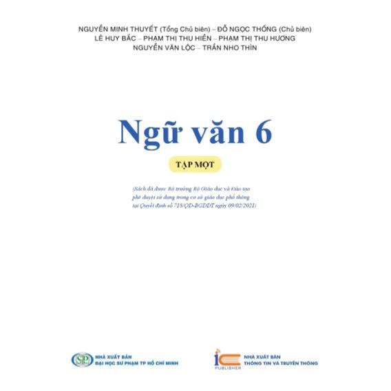 Ngữ Văn lớp 6 tập 1 - Bộ Cánh Diều