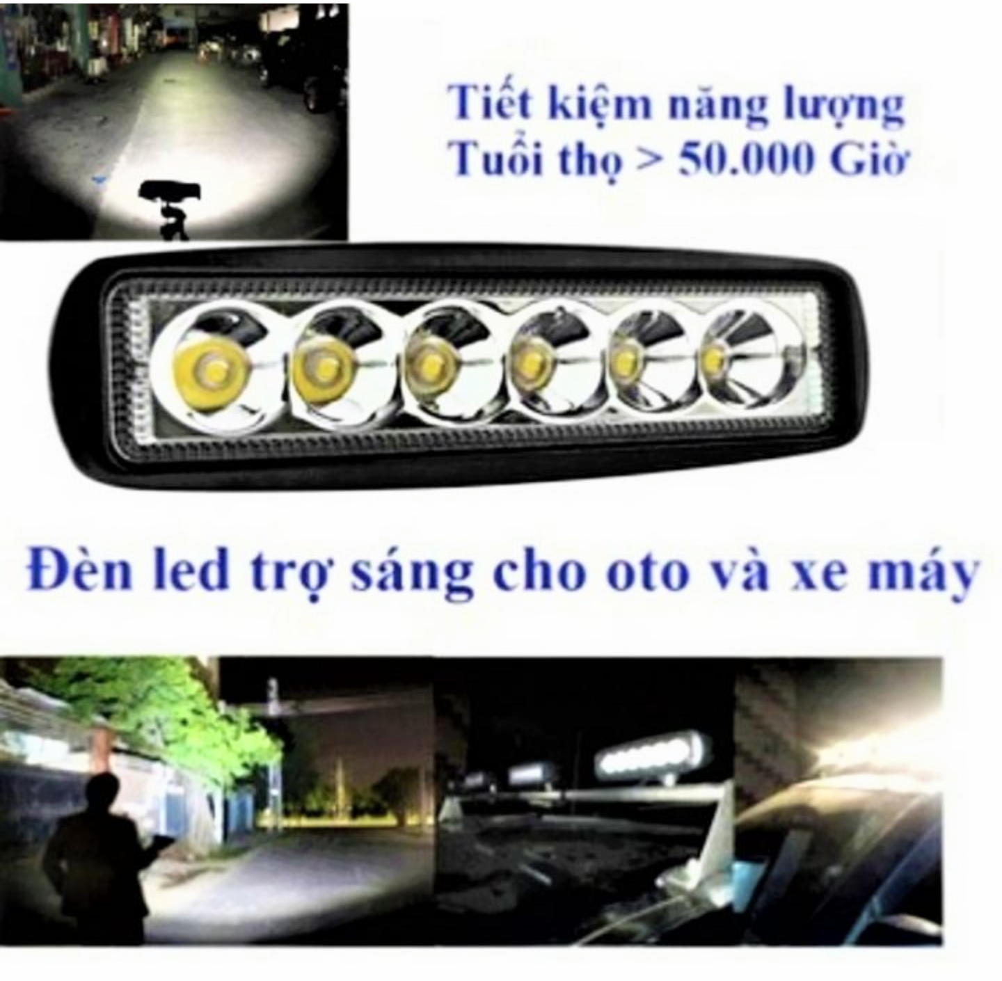 ĐÈN TRỢ SÁNG C6 DÀI SIÊU SÁNG XE MÁY VÀ ÔTÔ LOẠI CHẤT LƯỢNG