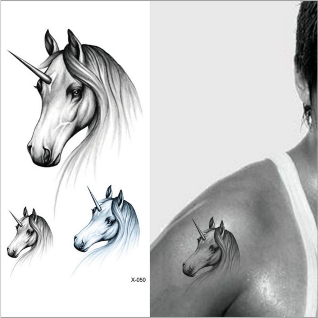 Hình xăm dán noel dể thương cute 10x6cm