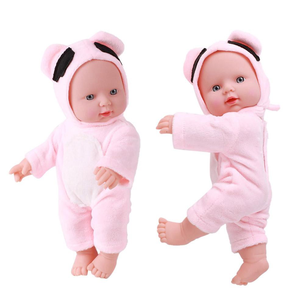 Búp Bê Em Bé Silicon 30cm Trong Trang Phục Ếch Xanh