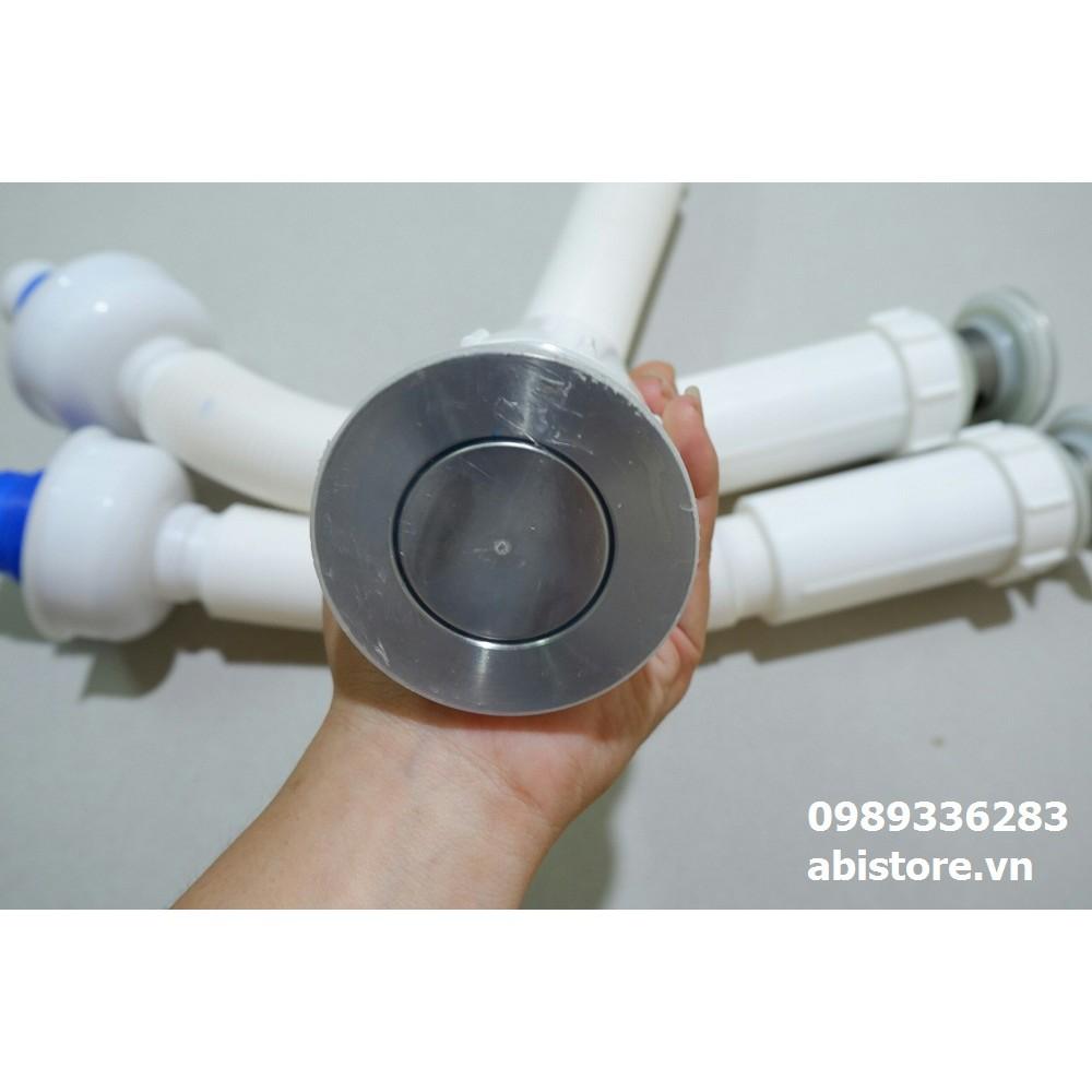 XI PHÔNG CHẬU RỬA LAVABO SUN NHỰA ĐẦU INOX CHỐNG HÔI TP ĐẸP GIÁ RẺ HÀ NỘI DÙNG CHO CHẬU CÓ LỖ XẢ TRÀN