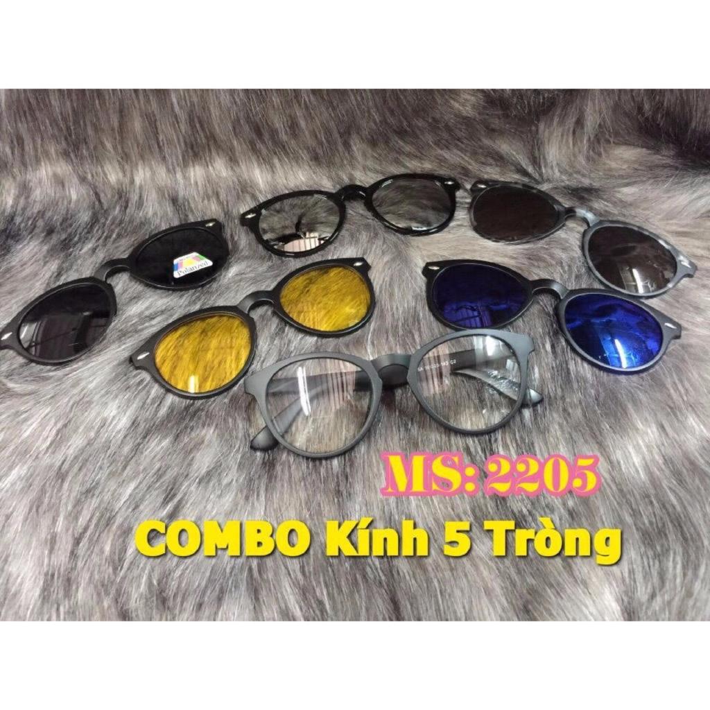 Combo kính 5 tròng siêu hot M2205