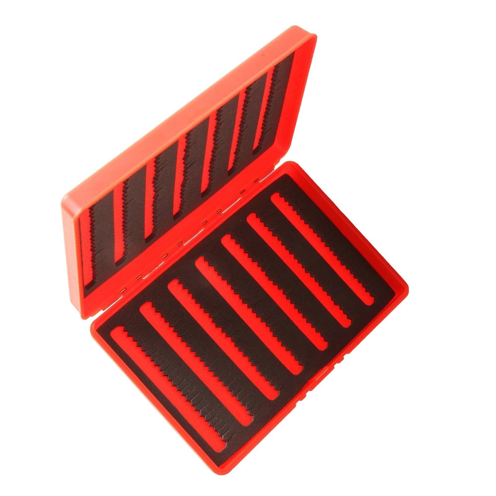 Double Sided Fly Fishing Box Portable Hooks Storage Case