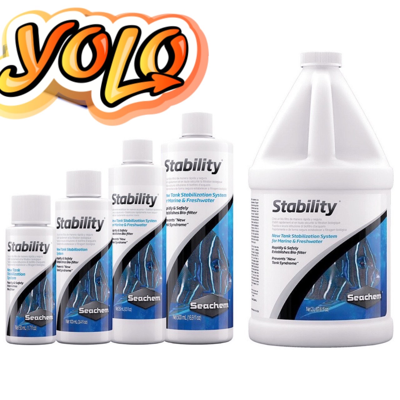 Vi Sinh Cao Cấp STABILITY SEACHEM 250ML