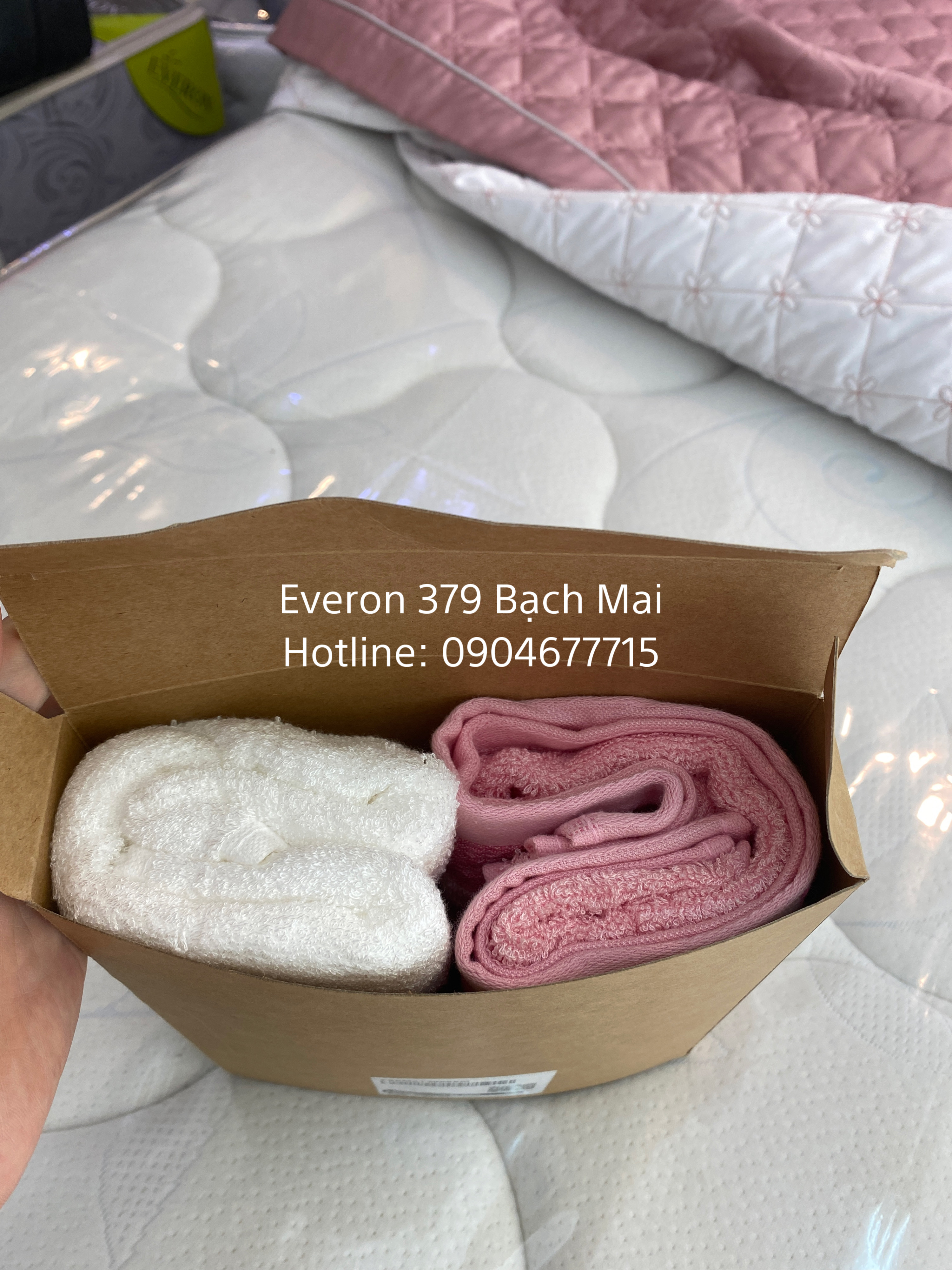 Combo Khăn mặt Everon cao cấp (1 đôi)