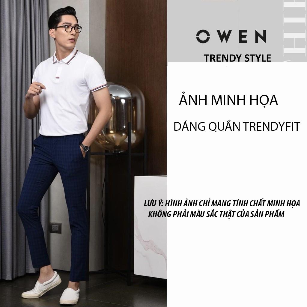 OWEN - Quần âu nam công sở dáng Trendy mã QD23016