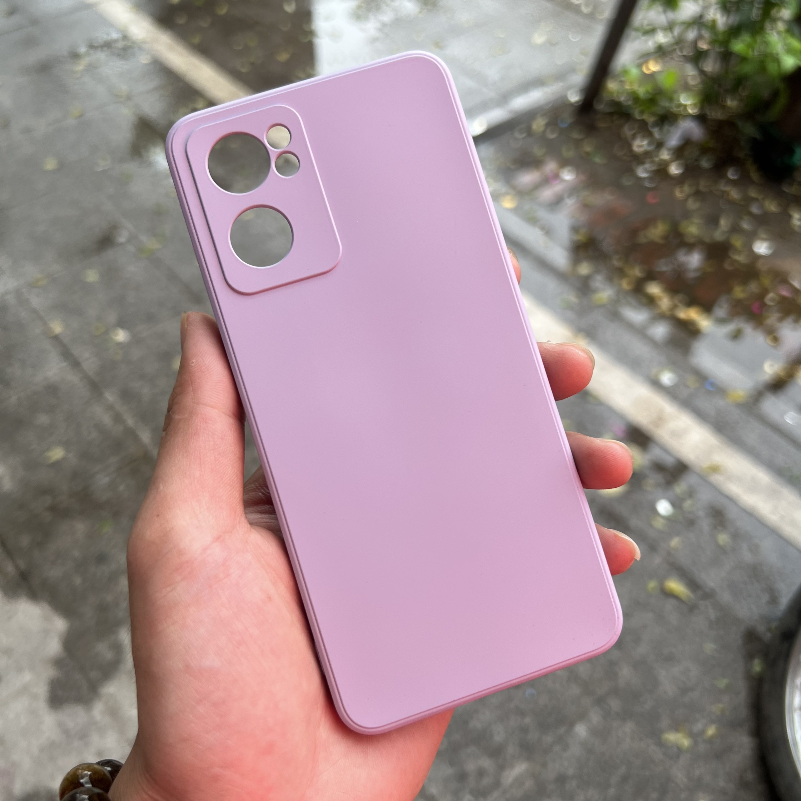 Ốp Lưng Màu 3D Camera Cho OPPO Reno7 5G Cao Cấp Chống Va Đập, Bảo Vệ Camera Sau