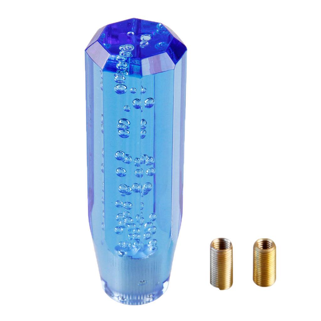 Octagon Air Bubble Gear Shift Knob Transparent Shift Knob Manual Fitment