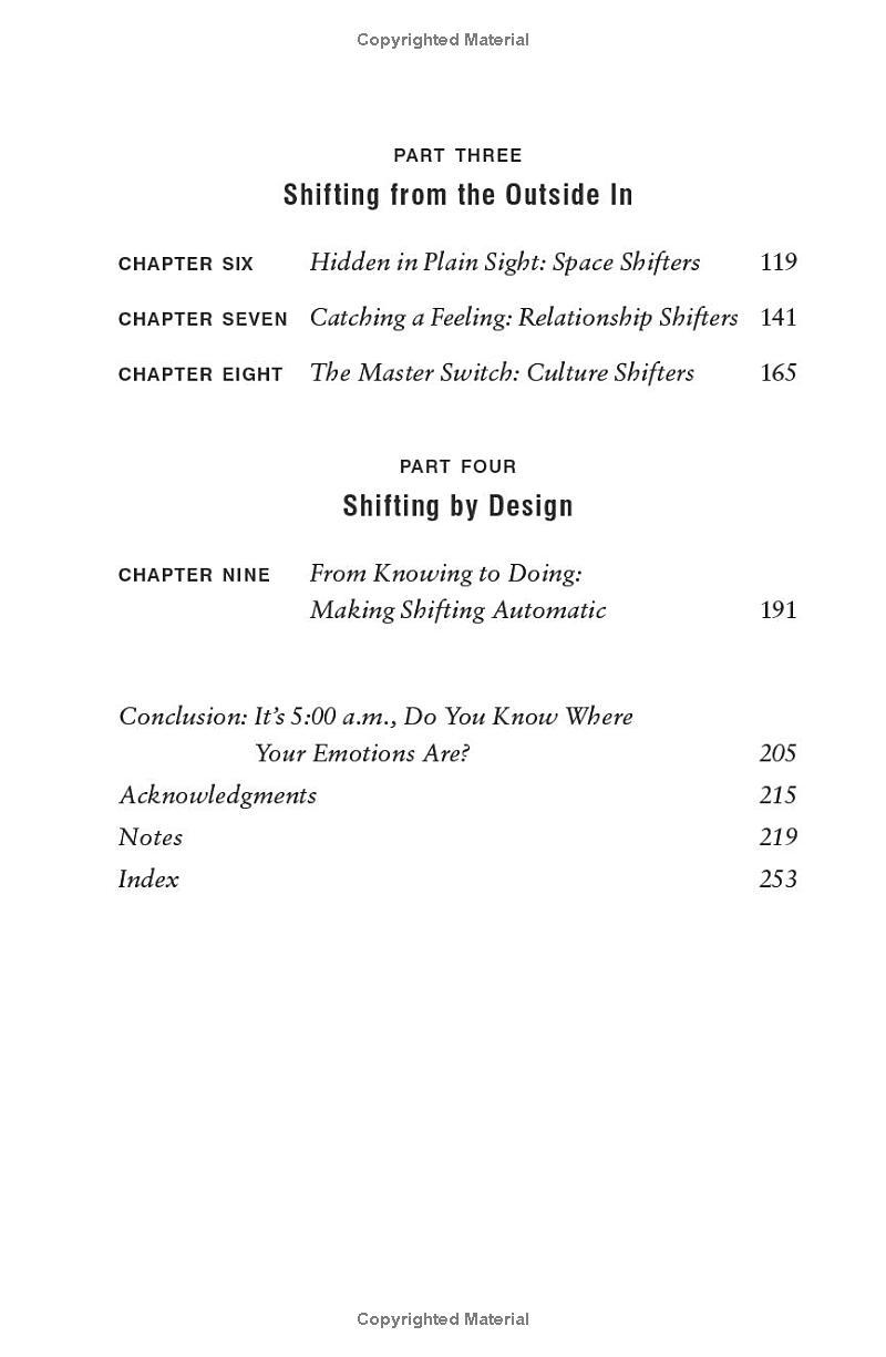 Sách ngoại văn: Shift - Managing Your Emotions - So They Don't Manage You