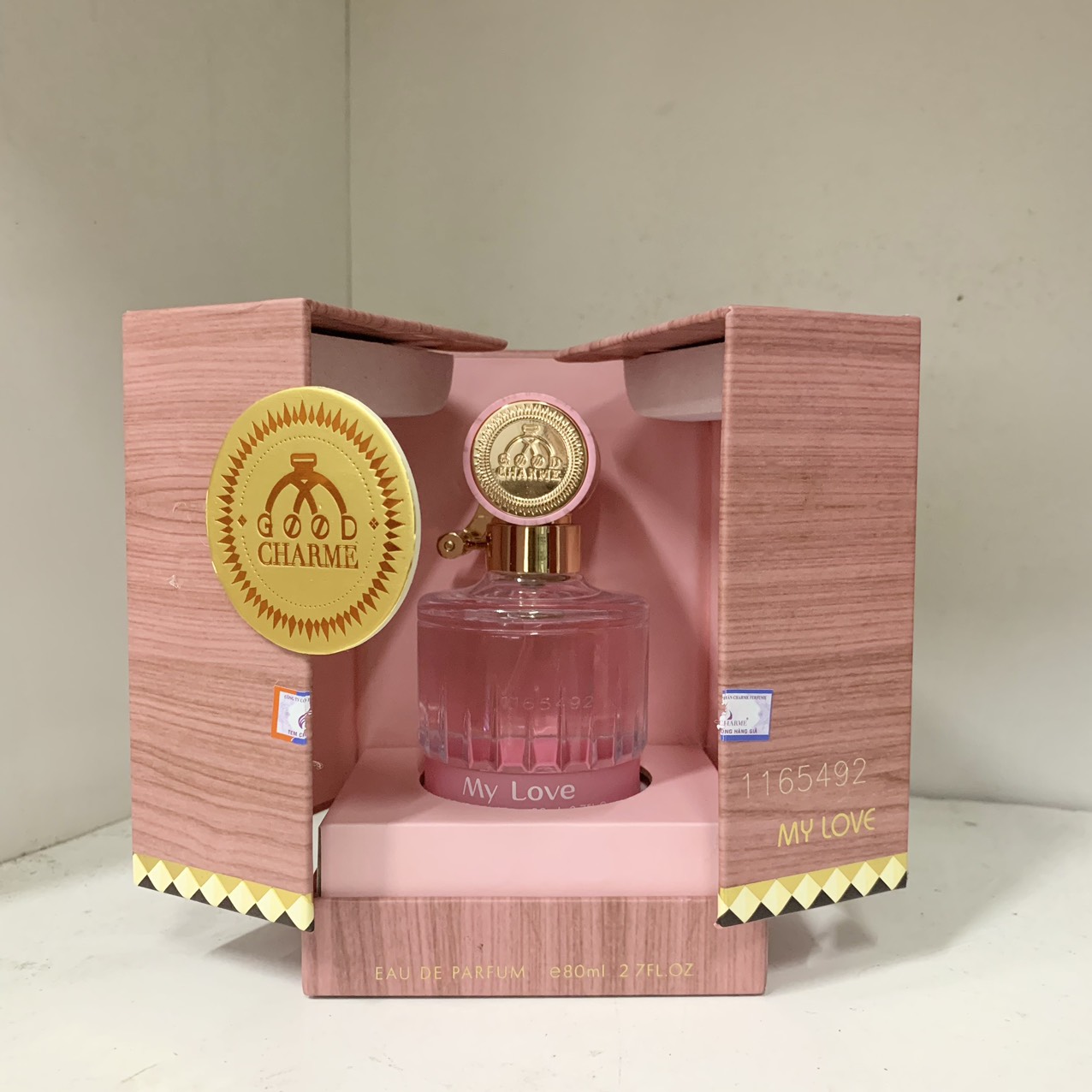 [LIMITED DATE 10/2025 GIẢM 45%] Nước Hoa Nữ Cao Cấp GOOD CHARME MY LOVE 80ml Lưu Hương Lâu Ngọt Ngào, Nữ Tính_Nước Hoa Chính Hãng