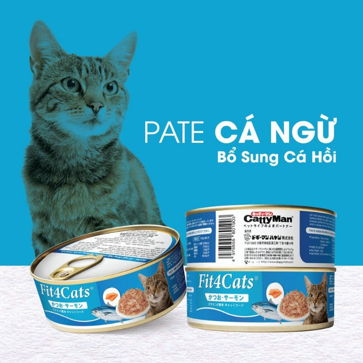 PATE CHO MÈO TỪ NHẬT BẢN VỊ CÁ NGỪ VÀ CÁ HỒI - SP000619