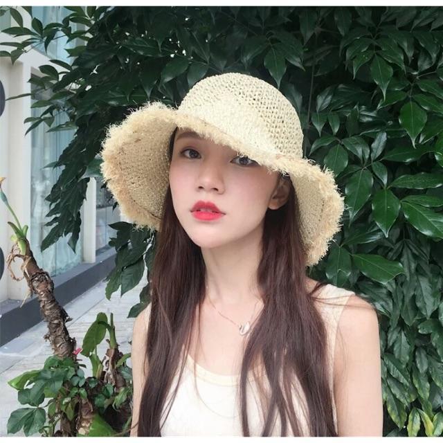 Mũ cói có sẵn SALE