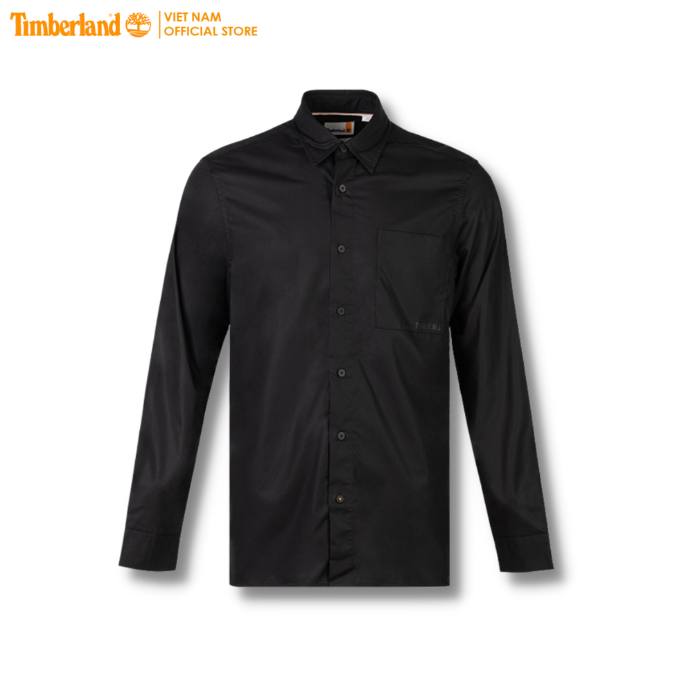[NEW] Origina Timberland Áo Sơ Mi Nam AF LS Tencel Solid Shirt Màu Đen TB0A69JD