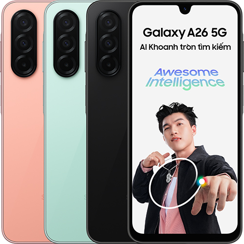 Điện thoại Samsung Galaxy A26 5G (6GB/128GB) - Hàng chính hãng