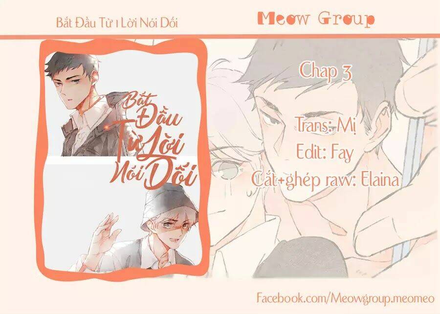 bắt đầu từ 1 lời nói dối chapter 3 1