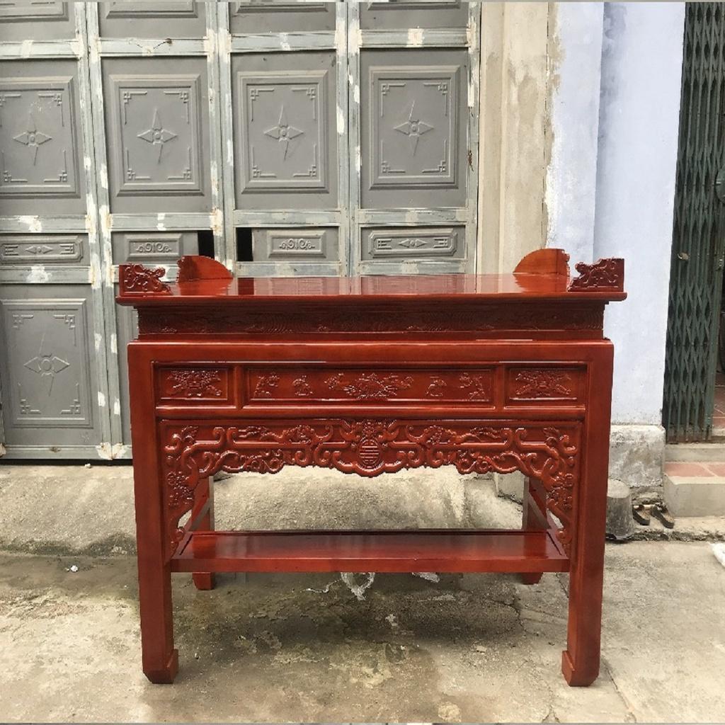 Án Gian Thờ Gỗ Thông Đức Chân 10