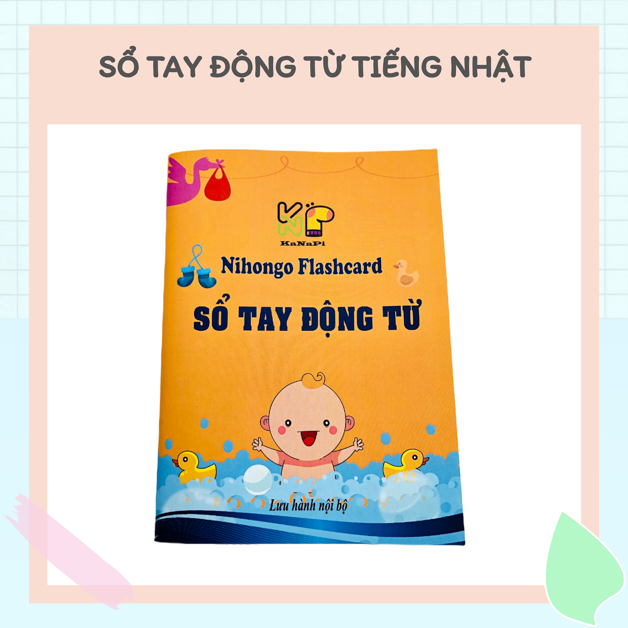 Sổ Tay Động Từ Tiếng Nhật - Kanapi Flashcard