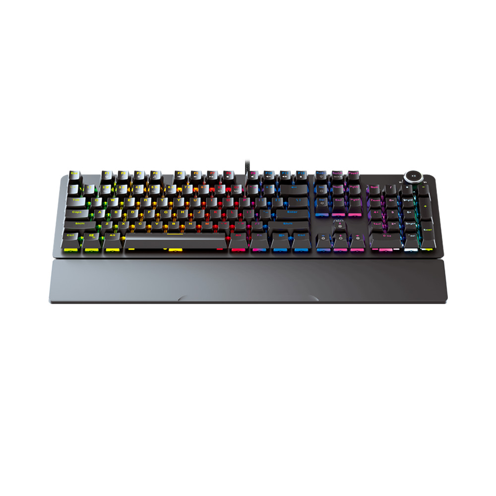 Bàn phím cơ Gaming Full-sized có dây Fantech MK853 MAXPOWER Outemu Blue/Red Switch LED RGB Gradient Full Anti Ghosting có phần mềm tùy chỉnh - Hàng chính hãng