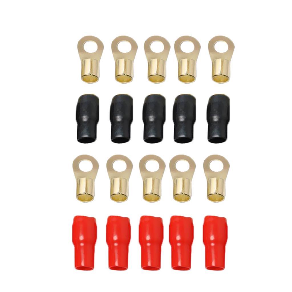 2X 5 Pairs of AWG 4  Terminals, Wire Connector Kit