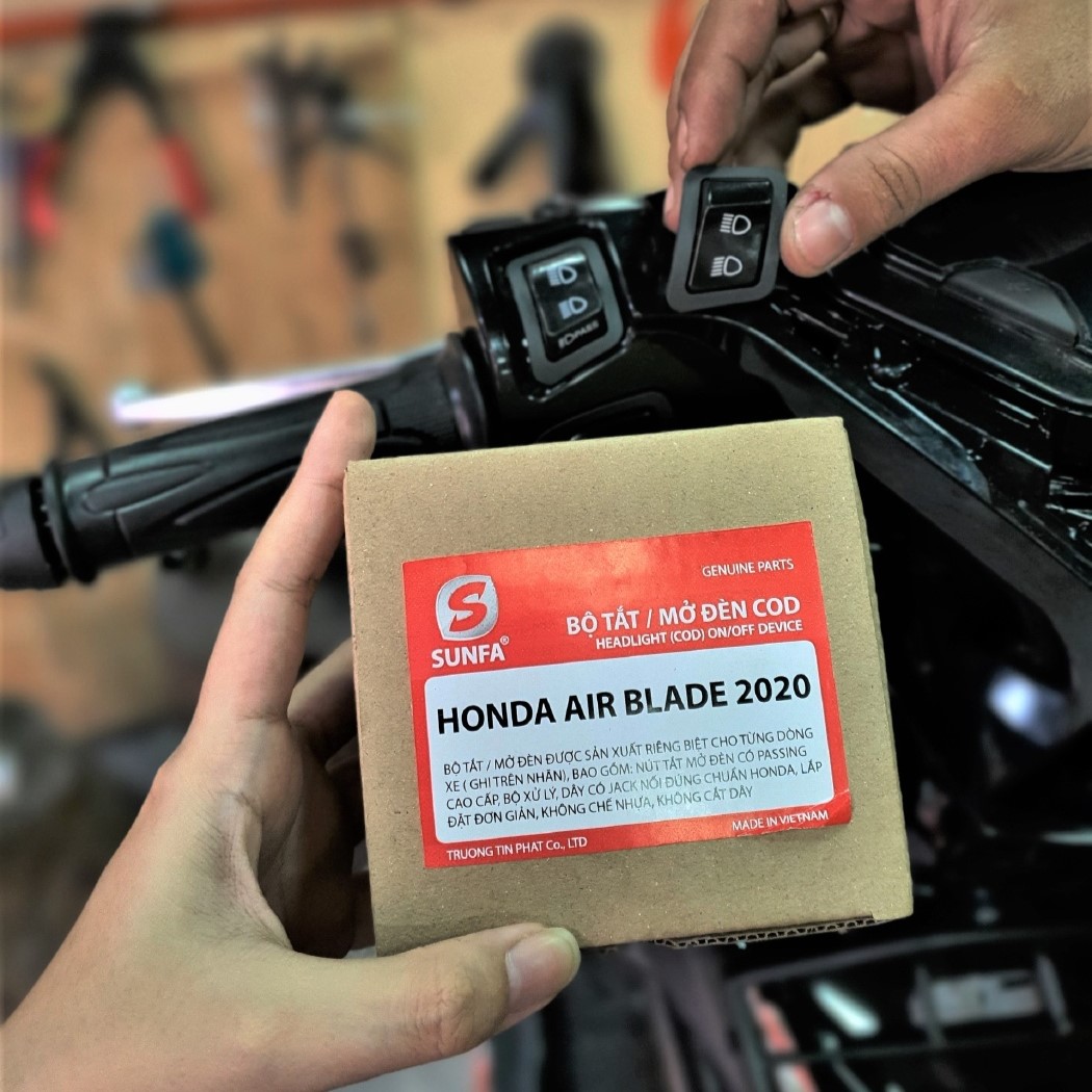 Bộ công tắc đèn Sunfa cho Air Blade,  AB 125/150 đời (2020 - 2021) (090034)