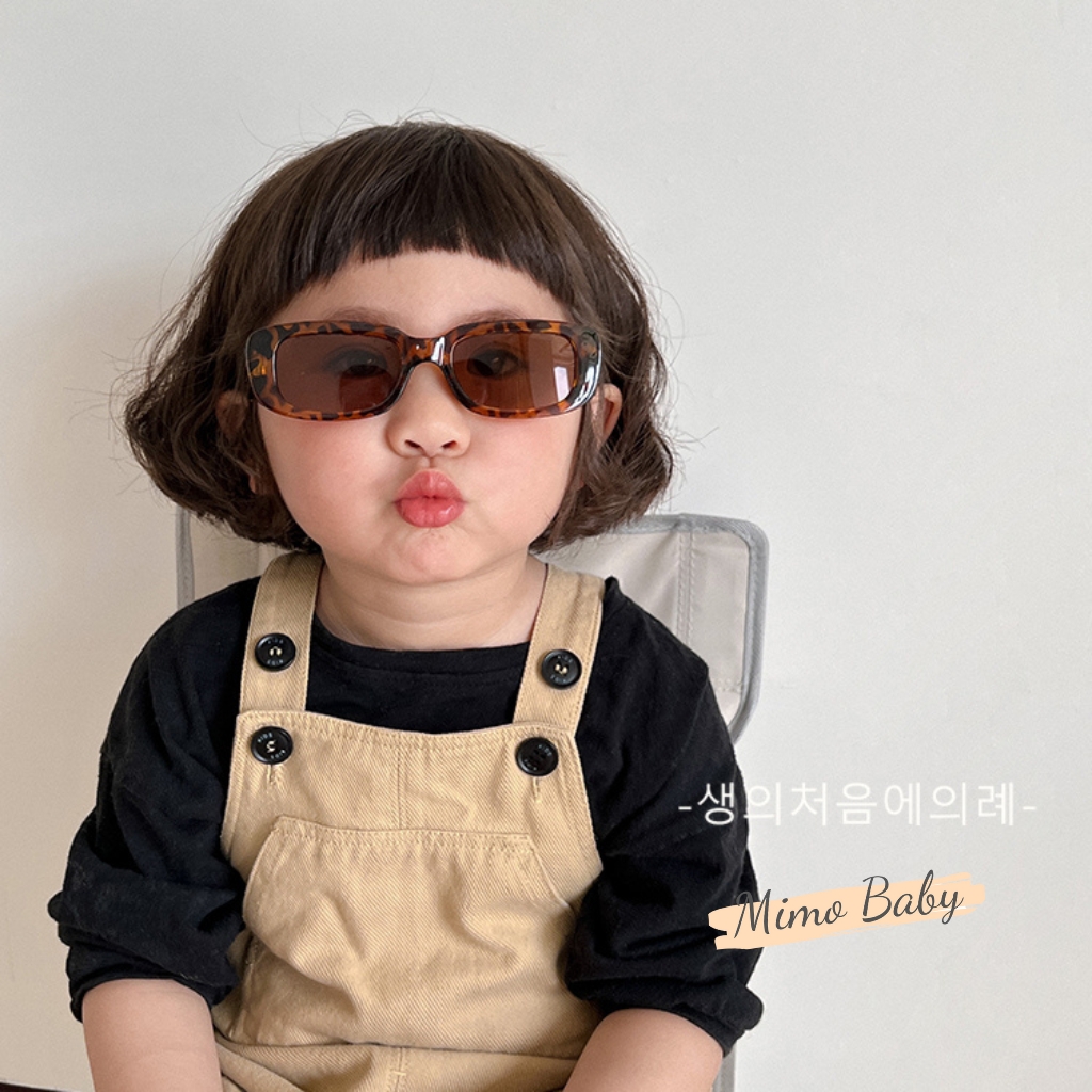 Kính mắt thời trang phong cách retro siêu cá tính cho bé K14 Mimo Baby