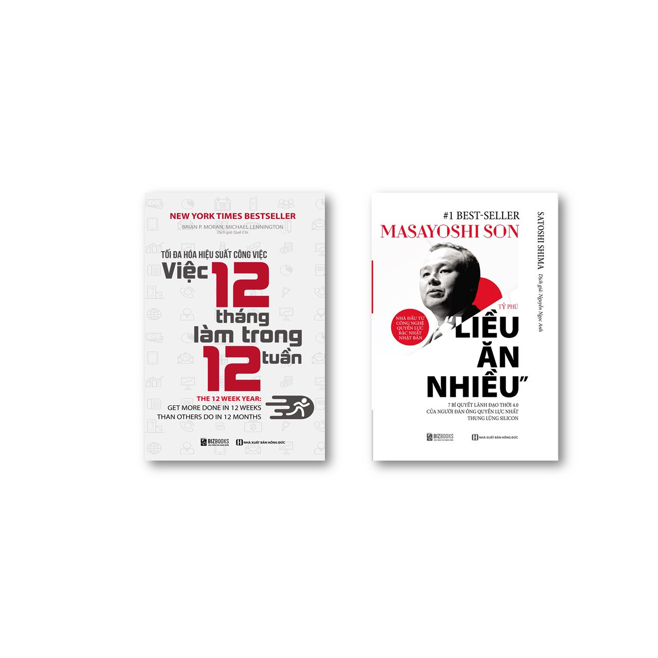 bộ sách 2 cuốn Masayoshi  Tỷ phú liều ăn nhiều --  Tối đa hóa hiệu suất công việc  Việc 12 tháng làm trong 12 tuần t