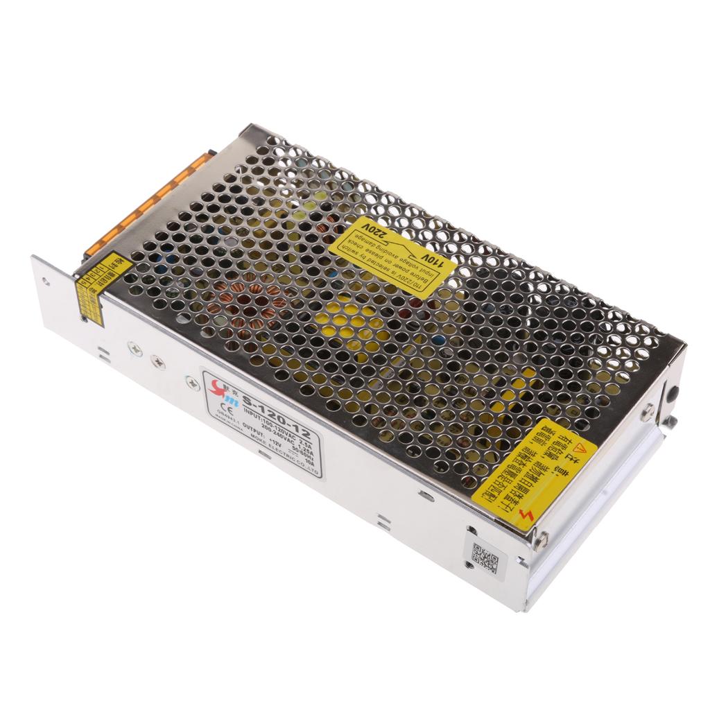 DC 12V 10A 120W LED Driver Switch Power Supply Transformer For LED Strip