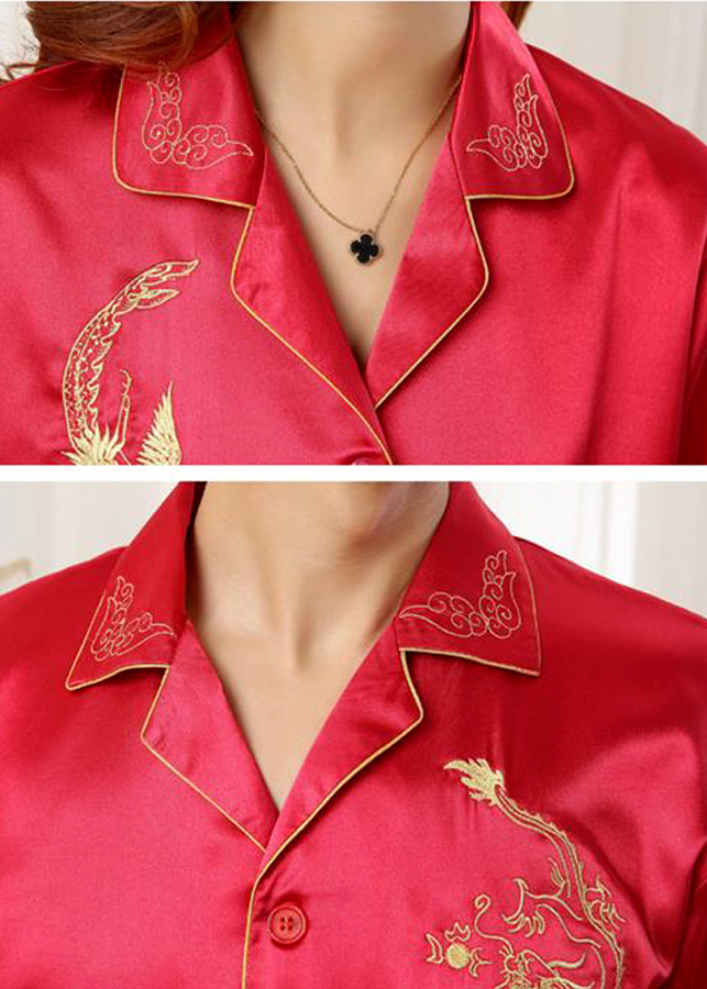 Bộ đồ mặt nhà nữ,chất liệu cao cấp gam màu,hoa văn sang trọng 8800209-Nữ