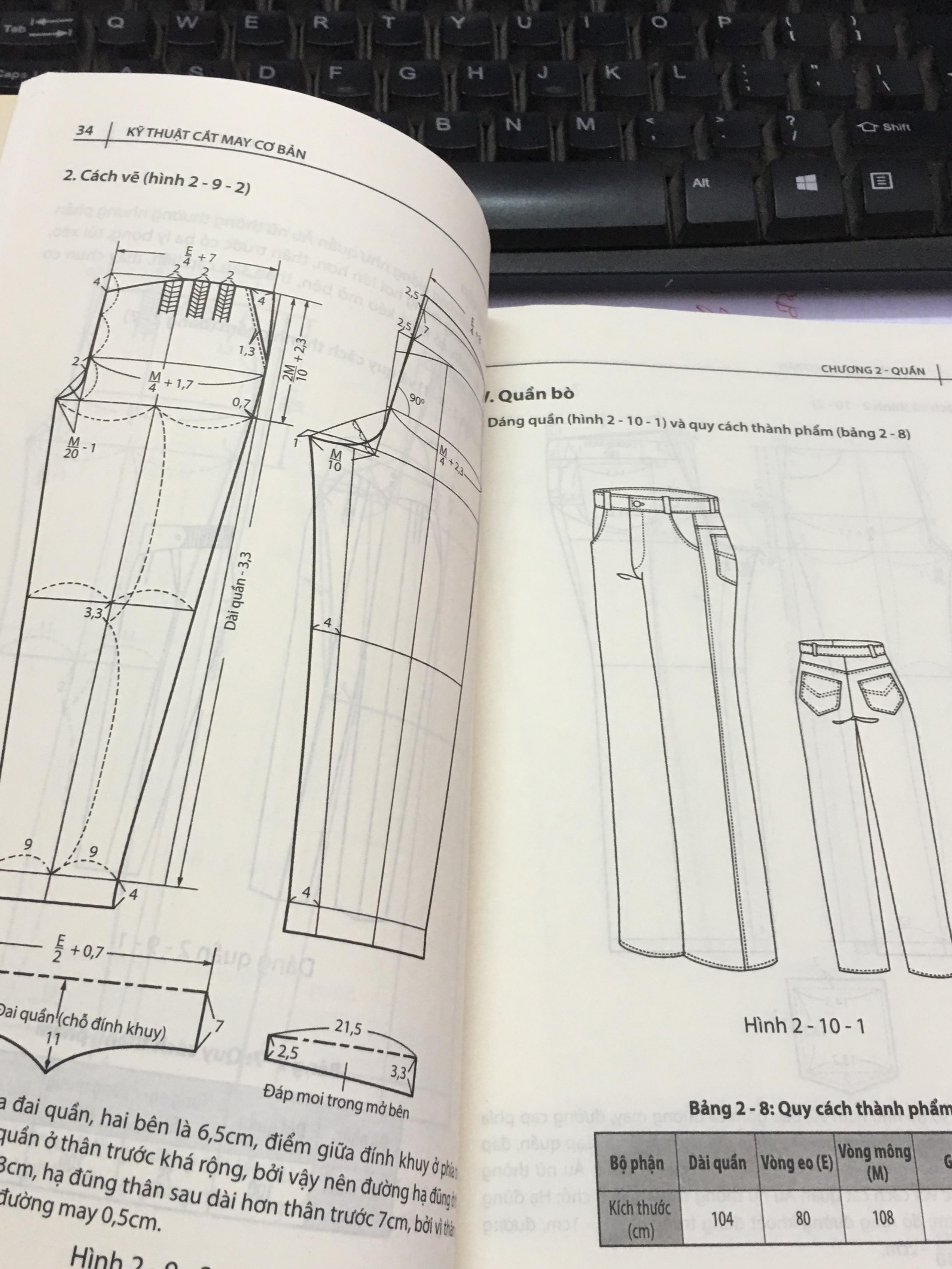 Kỹ Thuật Cắt May Cơ Bản - Tập 1 (Dành Cho Người Mới Học) (Tái Bản)