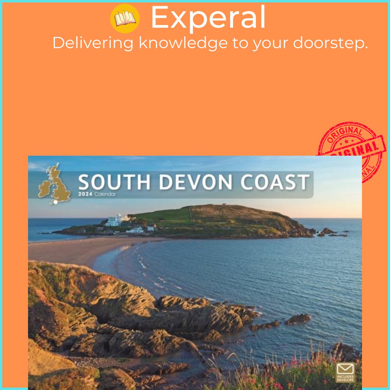 Sách - South Devon Coast A4 Calendar 2024 by  (UK edition, paperback)
