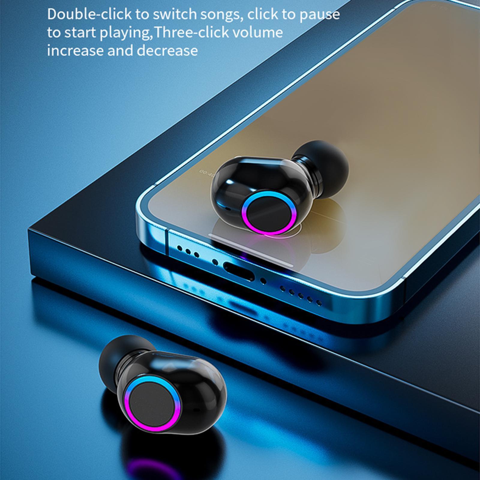 Wireless 5.2    Gaming Noise Cancelling Deep Bass Black