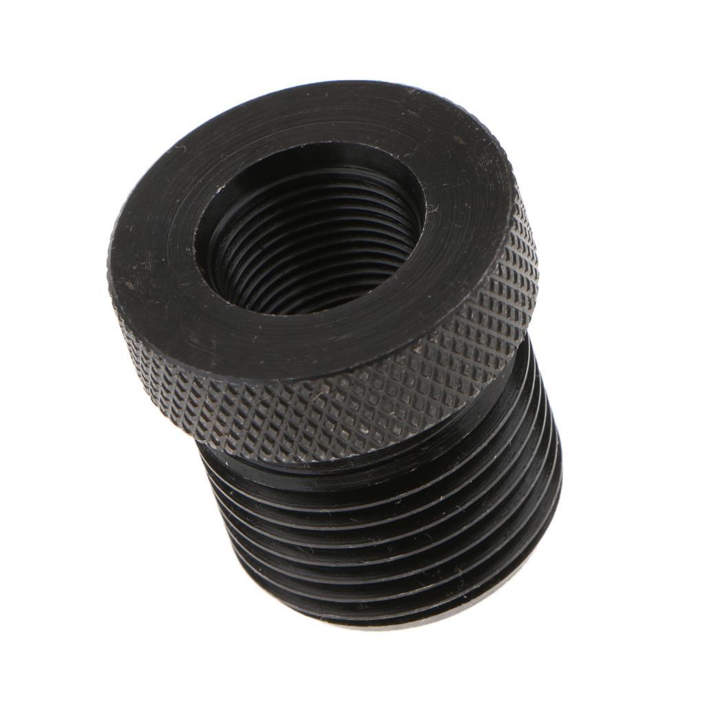 Oil Fuel Filter Connector Knurled Adapter 1/2-28 to 13/16-16 Thread