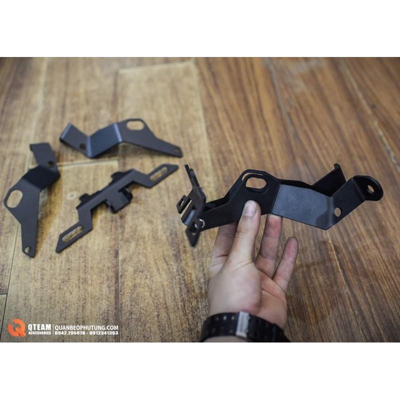 Pad biển gập dành cho Honda Cb150R/ CB300R. Hàng công ty. Chắc chắn và bền. Thép CNC sơn tĩnh điện