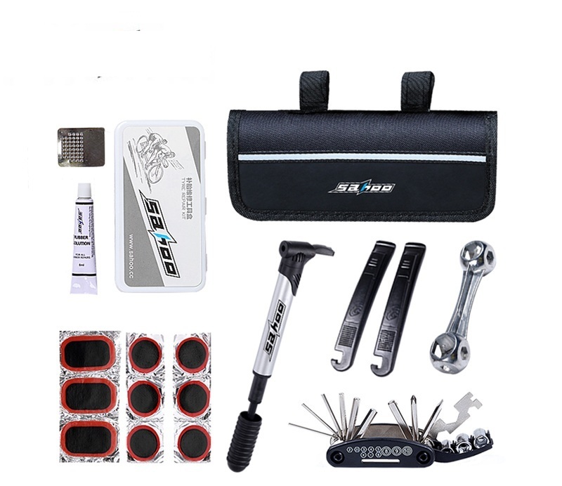 ROGTZ Bộ Túi Kẹp Sườn, Vá Xe, Bơm Xe Đạp - Hàng Nhập Khẩu