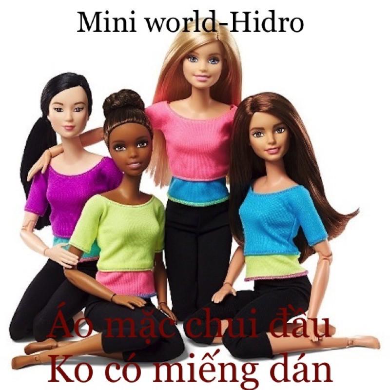 Set quần áo tập yoga dành cho búp bê Barbie mới
