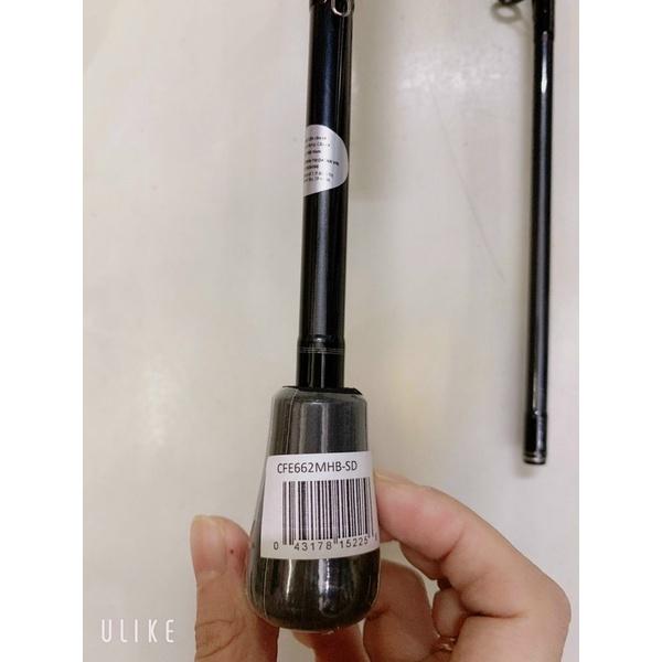 Cần câu lure DAIWA dài 2m1 có cả ngang và đứng cần cực khoẻ y hình