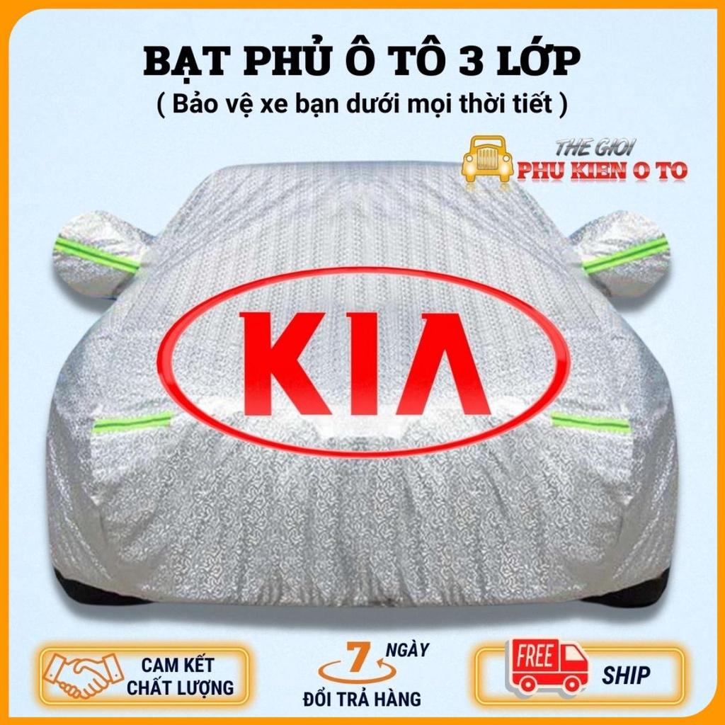 Bạt Phủ Xe Ô Tô Kia Morning, Soluto, Cerato, Seltos, K3, Rondo, Optima, Sorento, Sedona