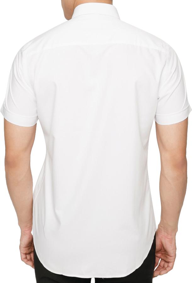 Áo Sơ Mi Màu Ngắn Tay SLimfit 345 Vĩnh Tiến - LT2-G800 - Trắng