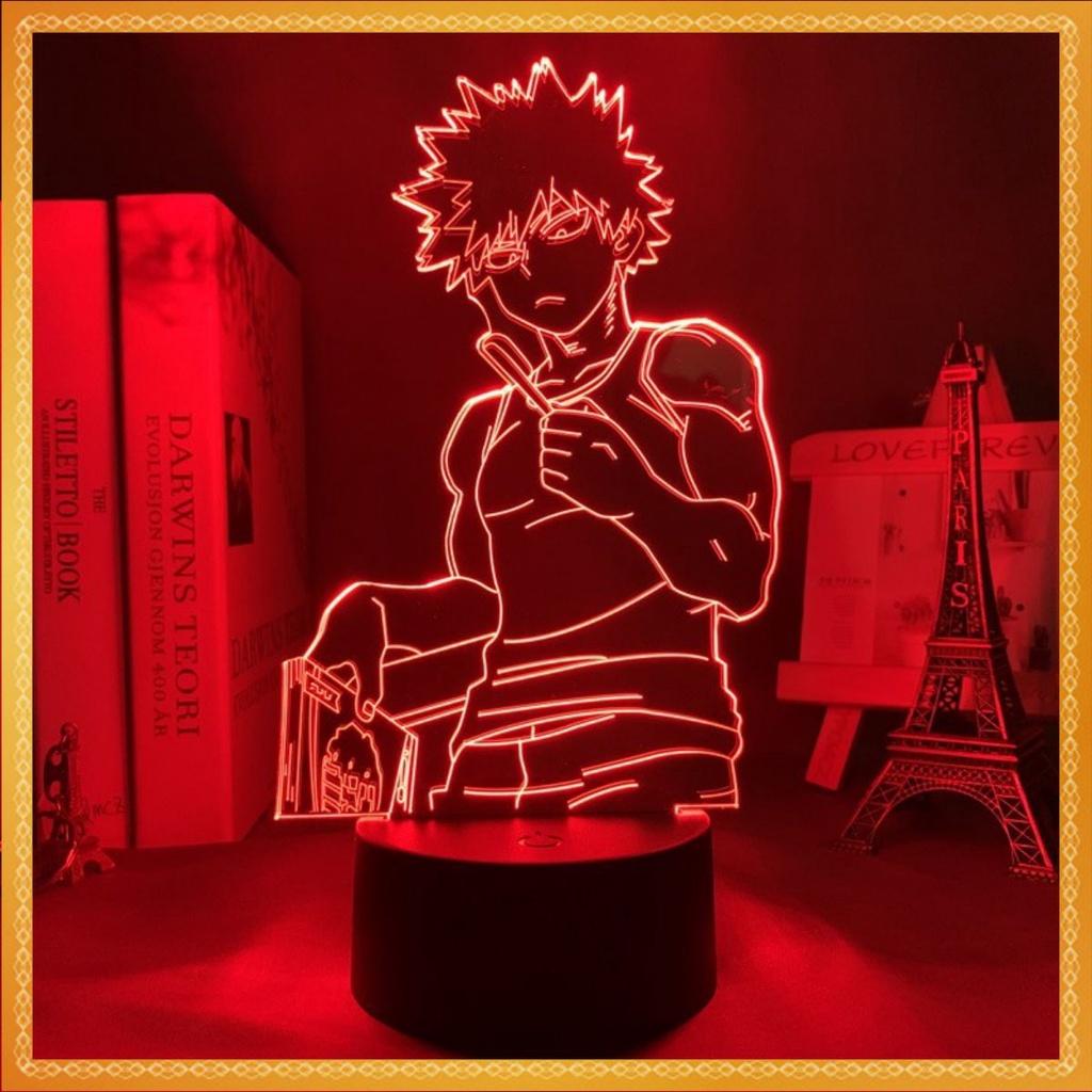 Đèn ngủ Led 3D  Katsuki Bakugo Đèn Anime - My Hero Academia