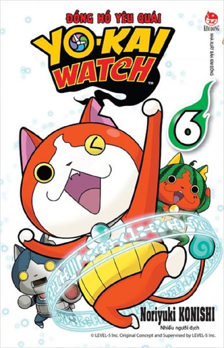 Sách - Yokai watch - Đồng hồ yêu quái - tập 6