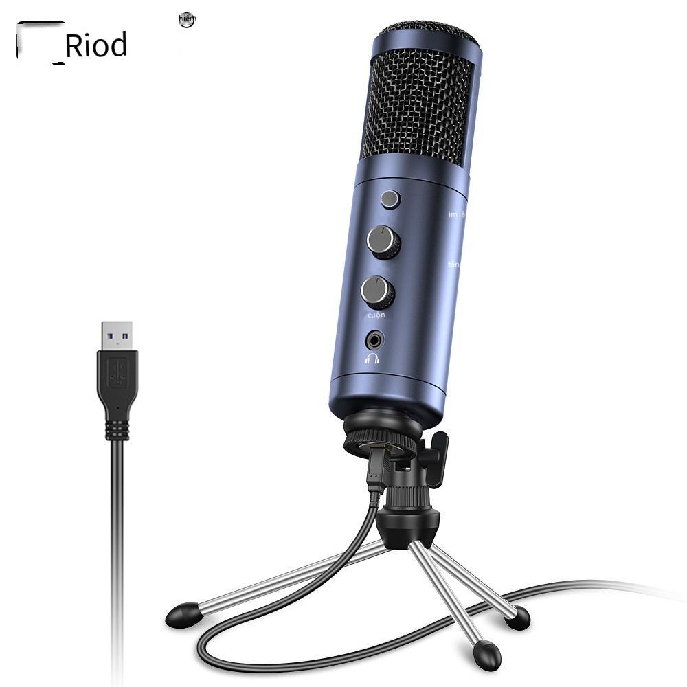 Micrô USB mới thuận lợi nhất âm thanh nổi hai kênh tốc độ lấy mẫu 192KHZ/24BIT điều khiển âm lượng theo dõi thời gian thực