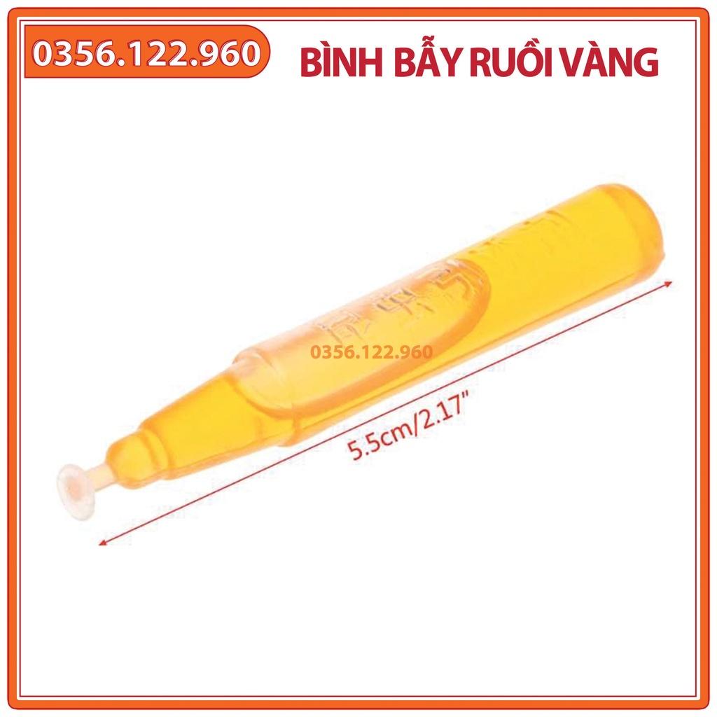Set 5 Dụng cụ bẫy Ruồi vàng + chất dẫn dụ, Bình bẫy Ruồi Muỗi Ong, Chai bẫy Ruồi Dấm hiệu quả